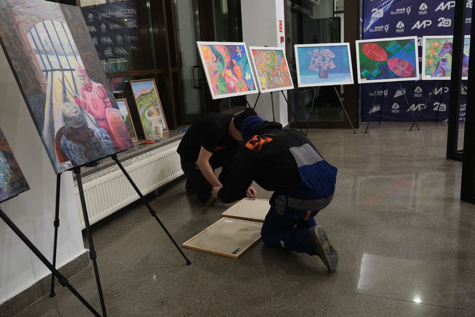 Дубна, ОЭЗДубна, выставкаживописи,