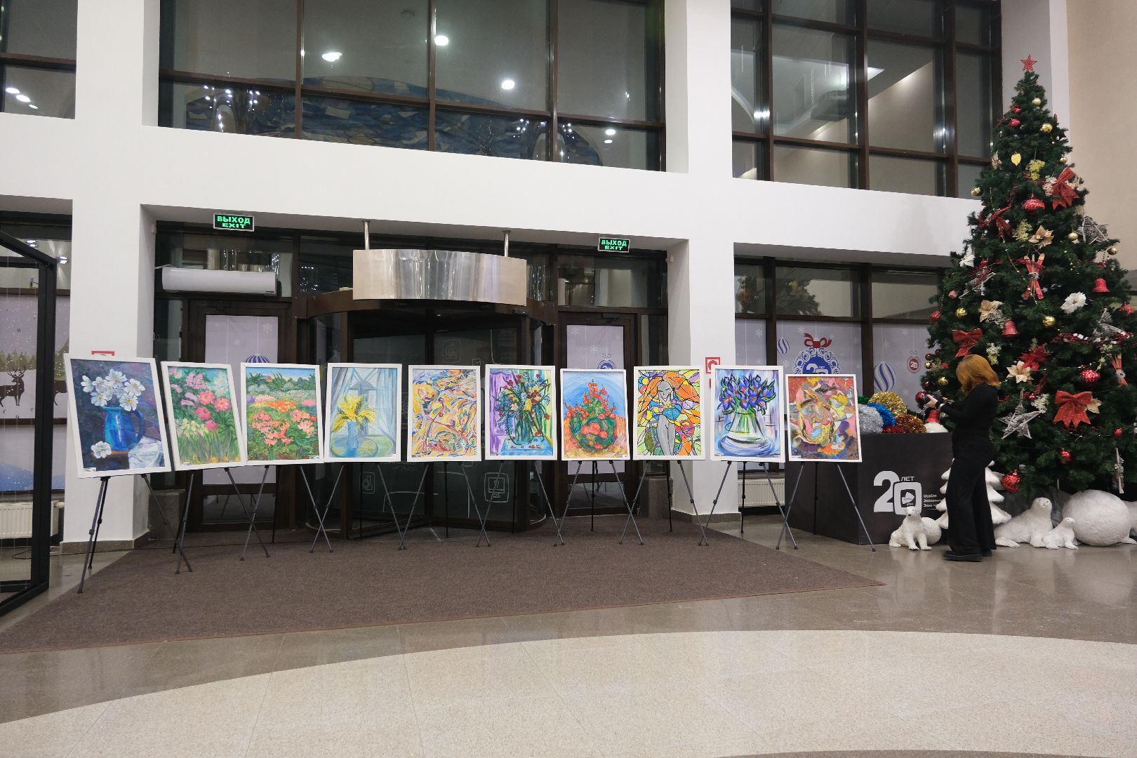 Дубна, ОЭЗДубна, выставкаживописи,