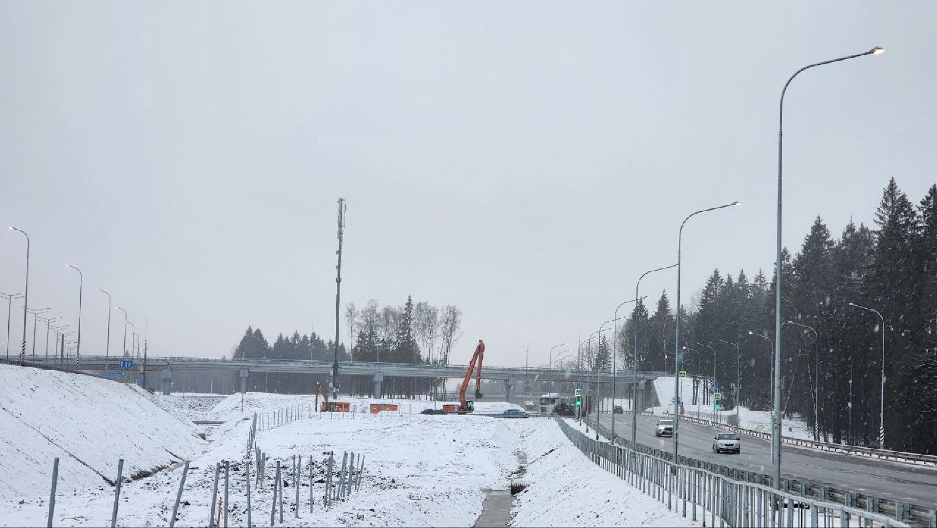 Дмитров, Развязка ЦКАД, Дмитровское шоссе, Автодор, Минтранс,