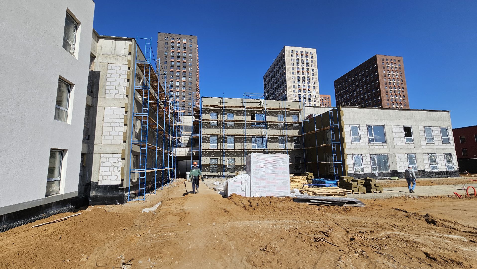 строительство, детский сад, Котельники