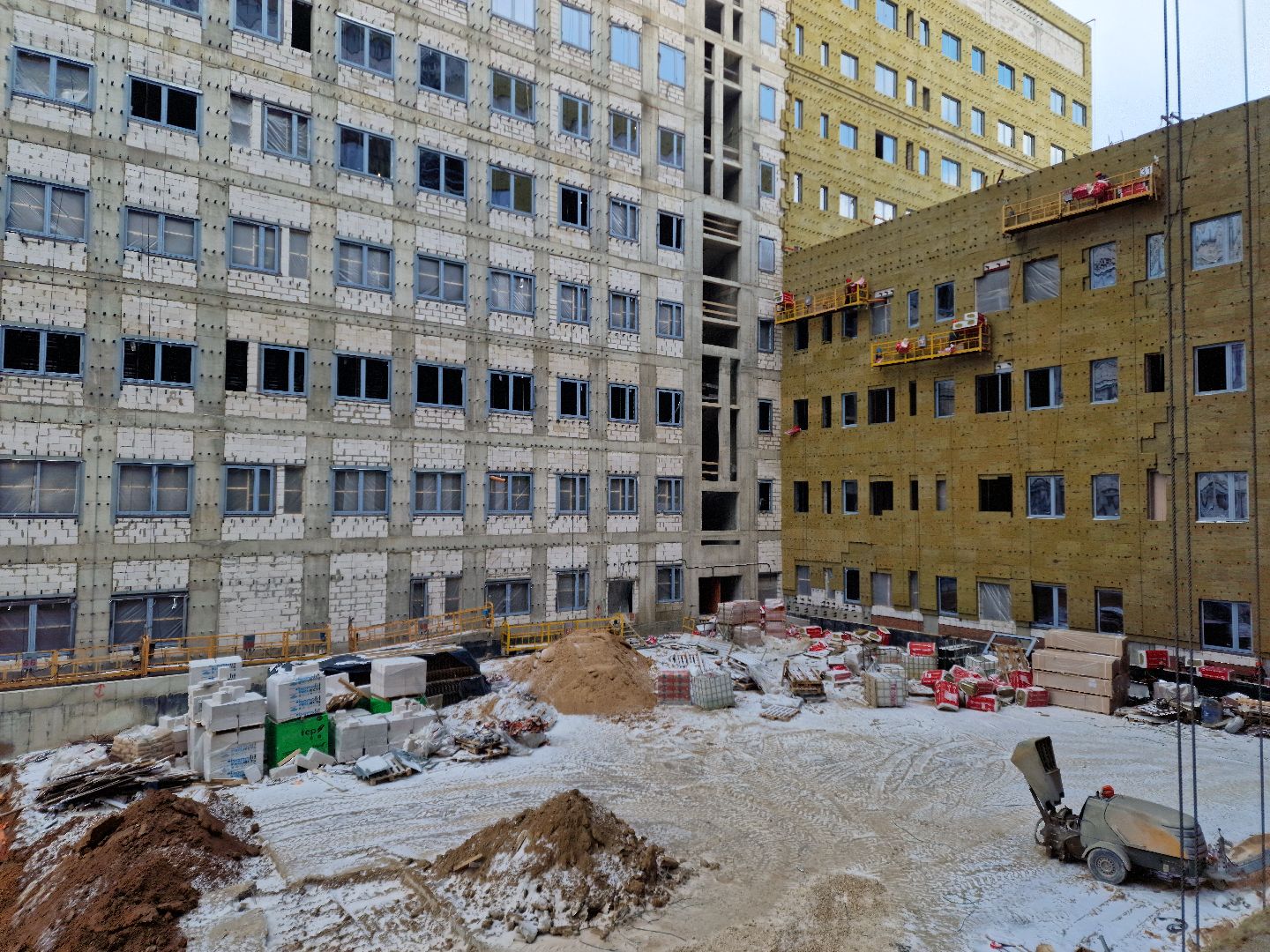 В новой больнице в Ольгино Балашихи приступили к устройству канализации и теплосетей, больница ольгино балашиха, ольгинская больница в балашихе,