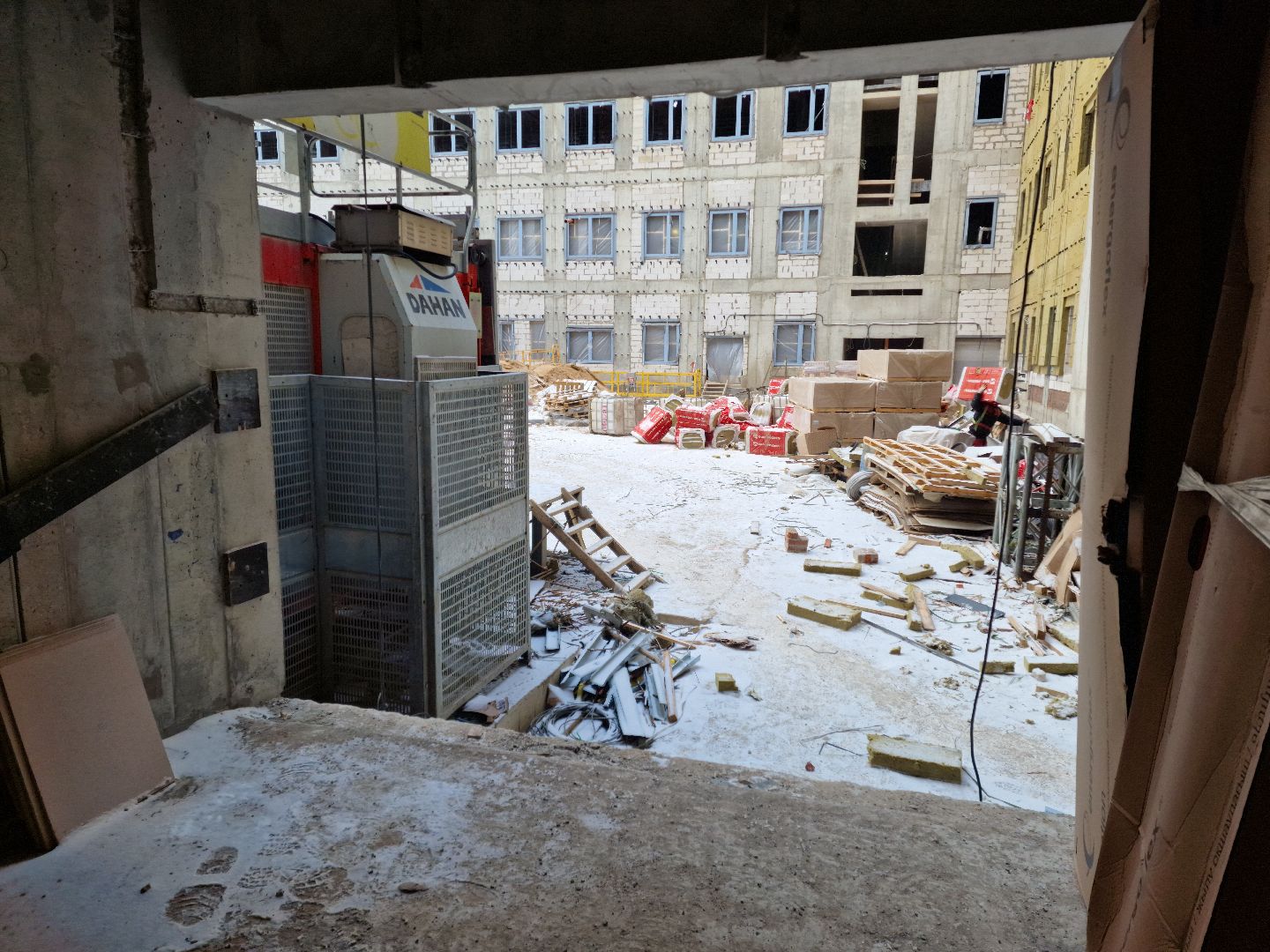 В новой больнице в Ольгино Балашихи приступили к устройству канализации и теплосетей, больница ольгино балашиха, ольгинская больница в балашихе,