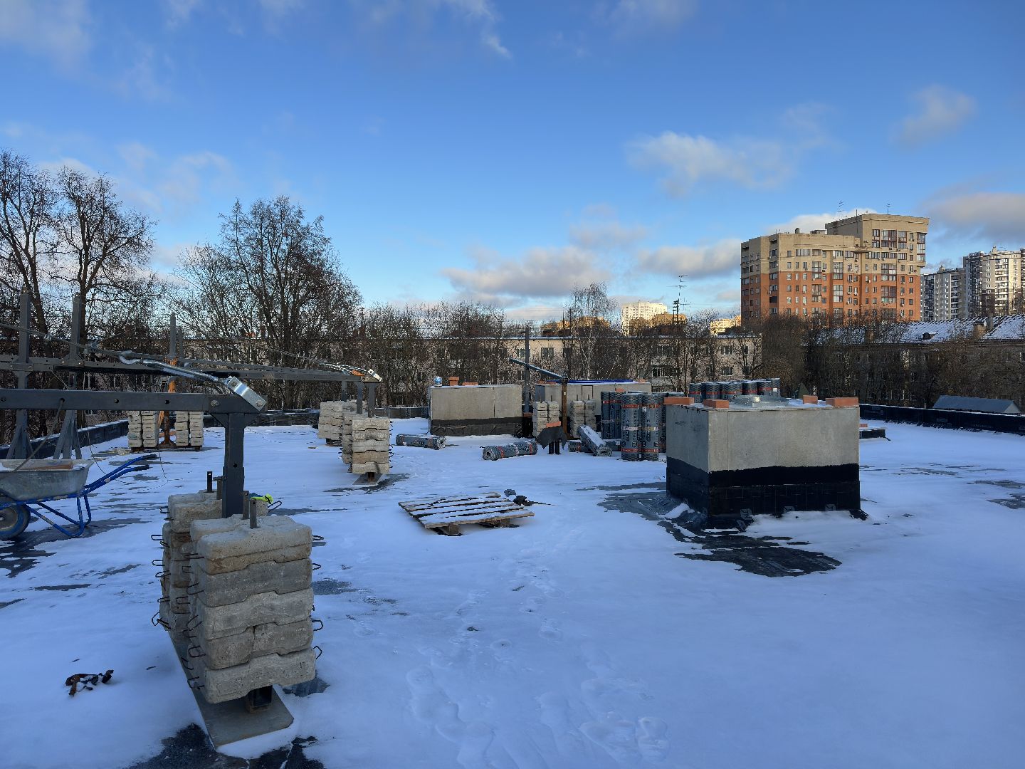 строительство, Пристройка , детский сад звездочка, пушкинский городской округ, пушкино,