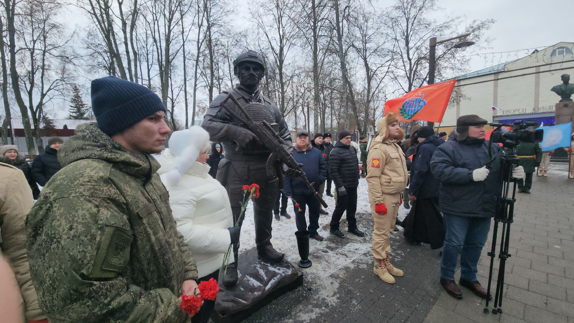 Зарайск, Открытие памятников погибшим в СВО, Новые памятники на аллее славы ДК Леонова, герои сво,