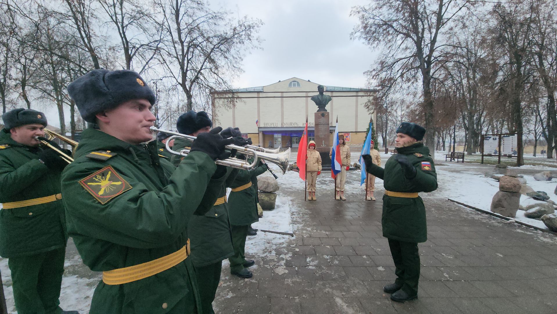 Зарайск, Открытие памятников погибшим в СВО, Новые памятники на аллее славы ДК Леонова, герои сво,