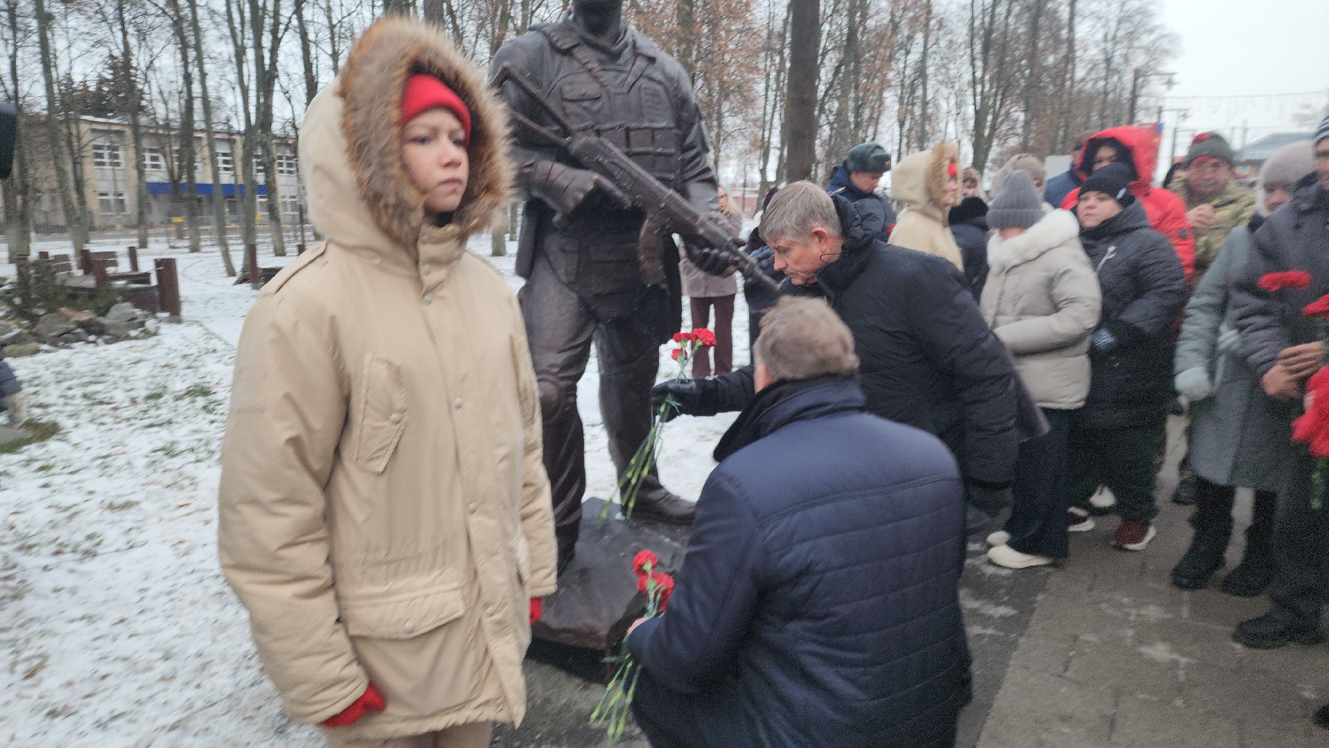 Зарайск, Открытие памятников погибшим в СВО, Новые памятники на аллее славы ДК Леонова, герои сво,