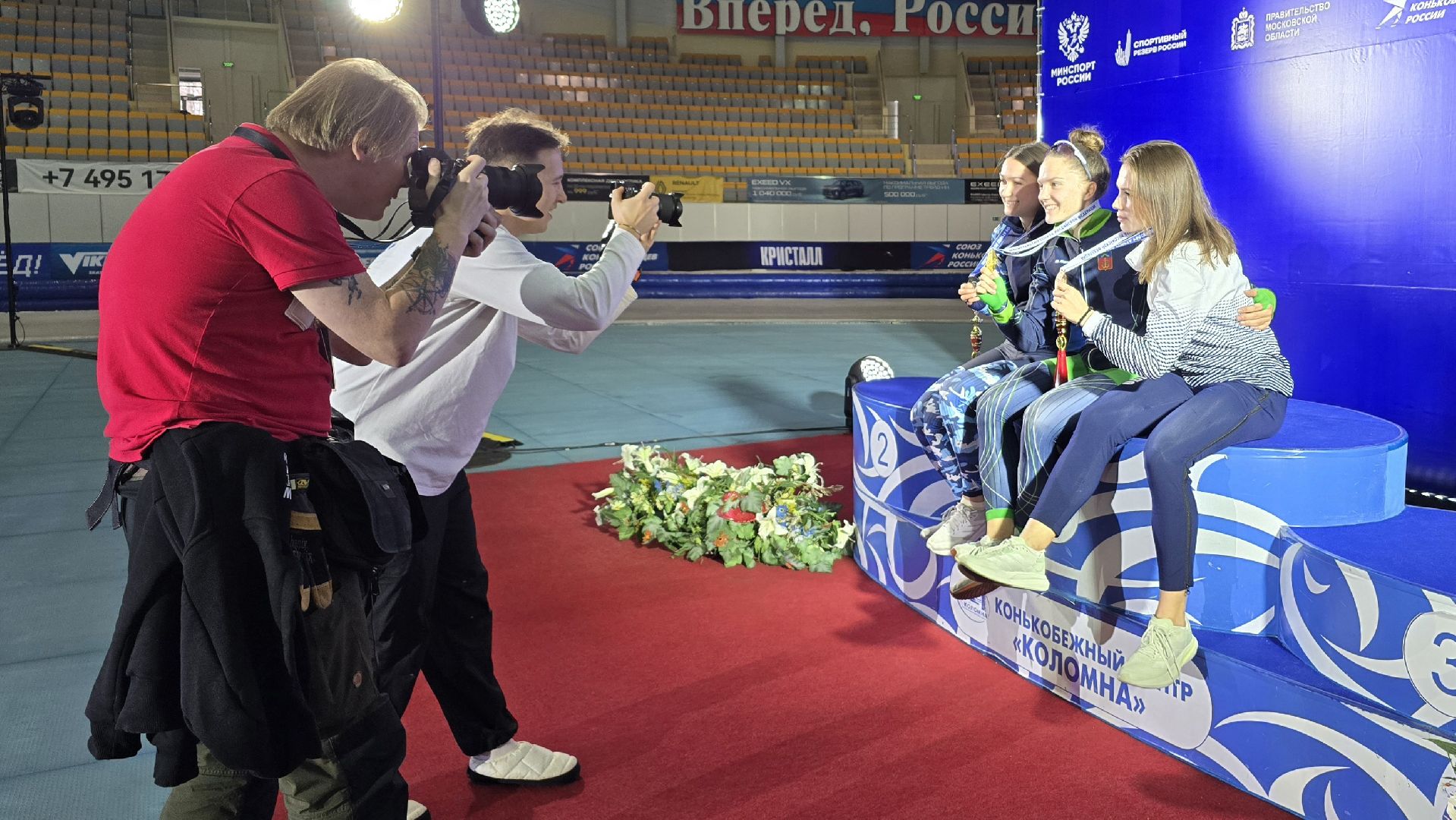 Коломна, конькобежный центр коломна, чемпионат россии по конькобежному спорту,