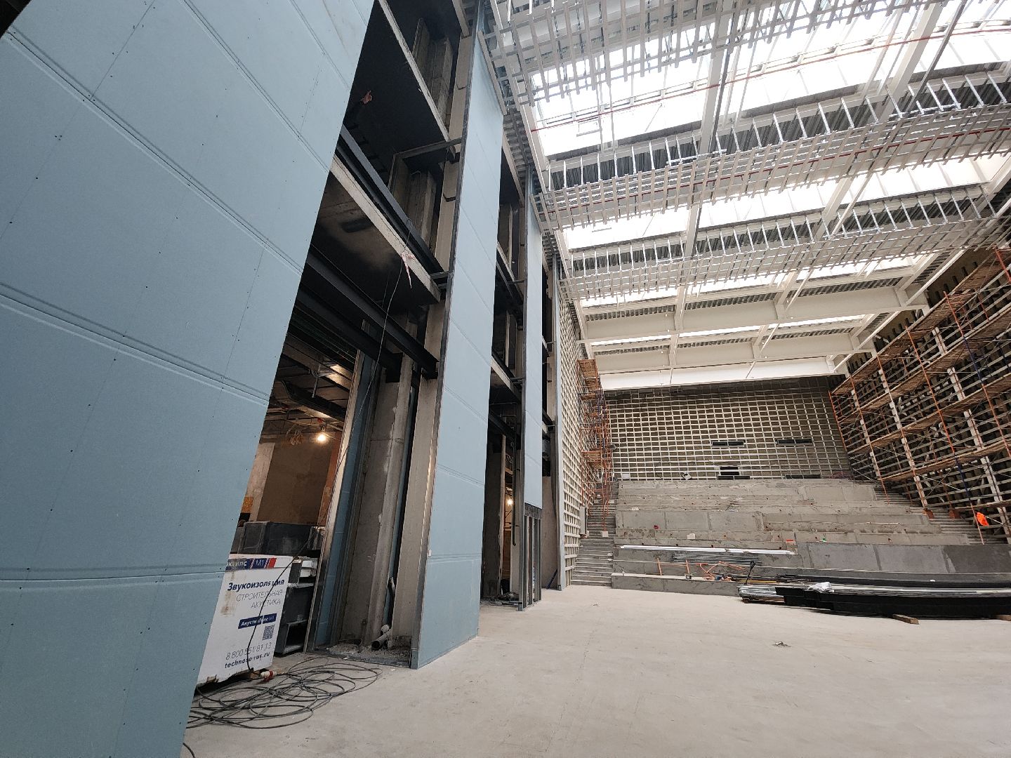 Черноголовка, культурный центр ландау, Строительство,