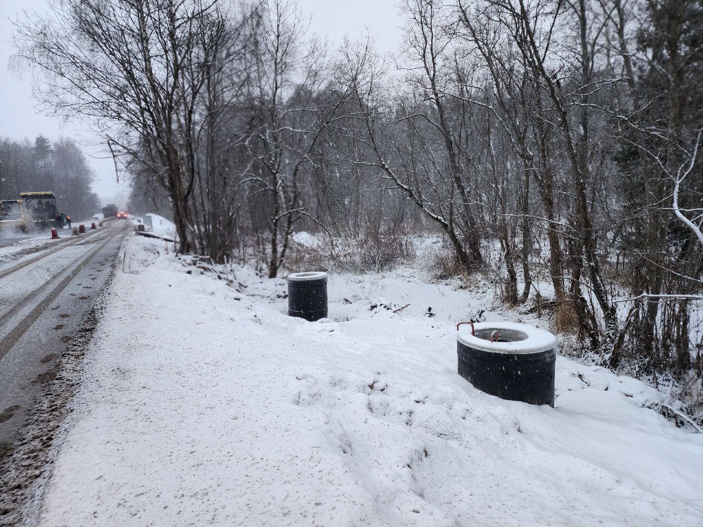 сергиев посад, сергиево-посадский городской округ, дороги, торгашино, новоселки, власово,река сухмань, ремонт моста,