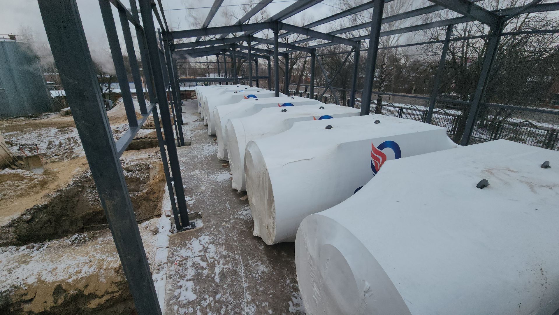 Зарайск, строительство новой котельной в зарайске, Строительство,