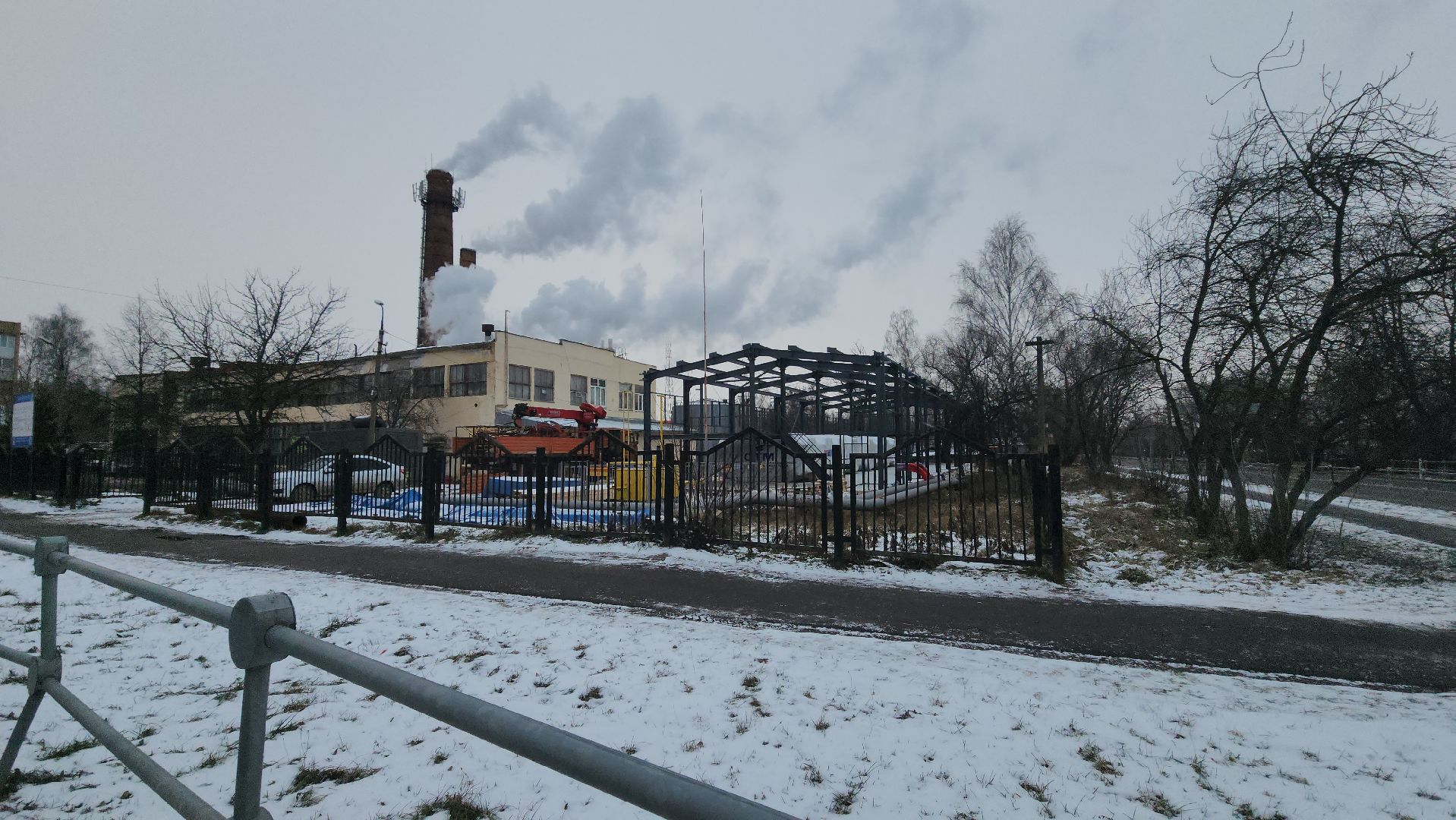 Зарайск, строительство новой котельной в зарайске, Строительство,