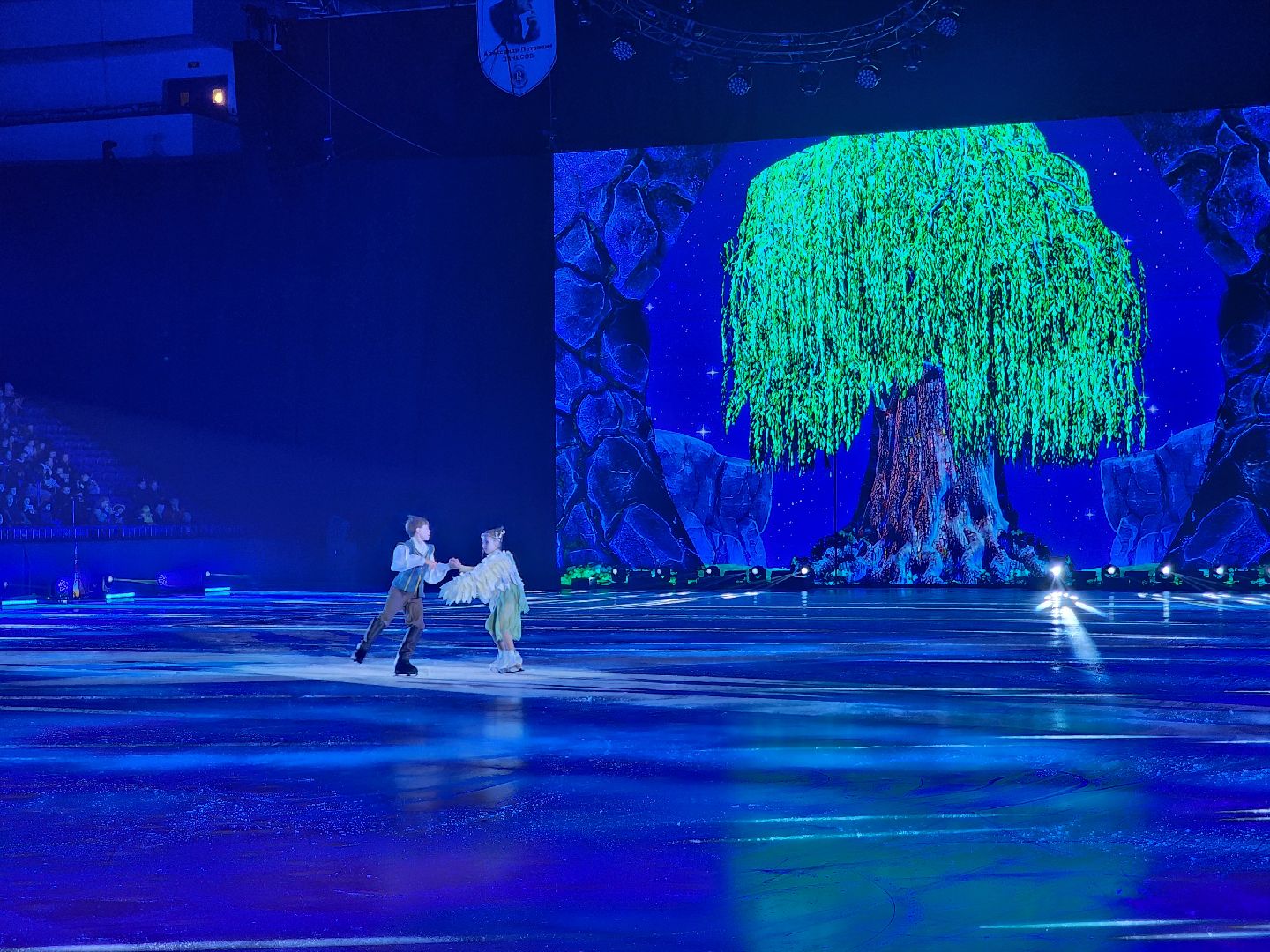 подольск, губернаторская елка, ледовое шоу,