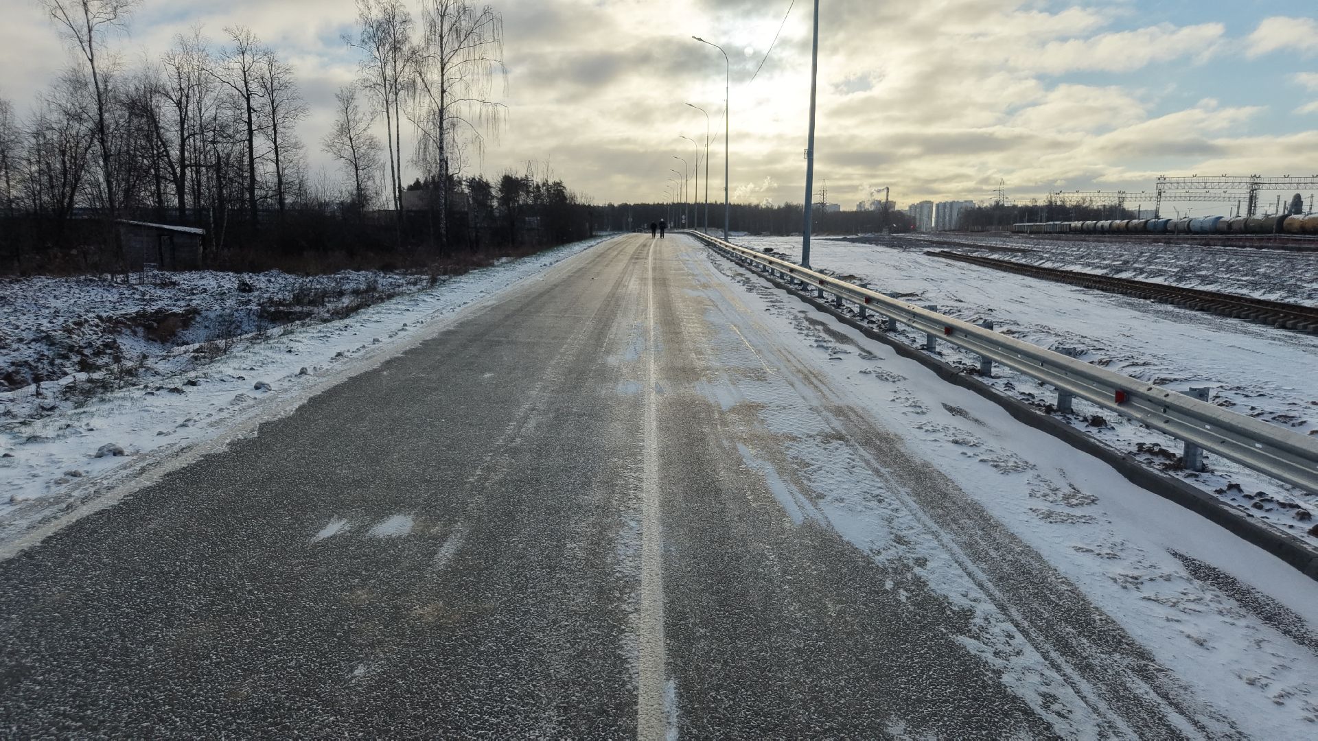 видео с коптера, северный подъезд к лобне, дороги подмосковья,