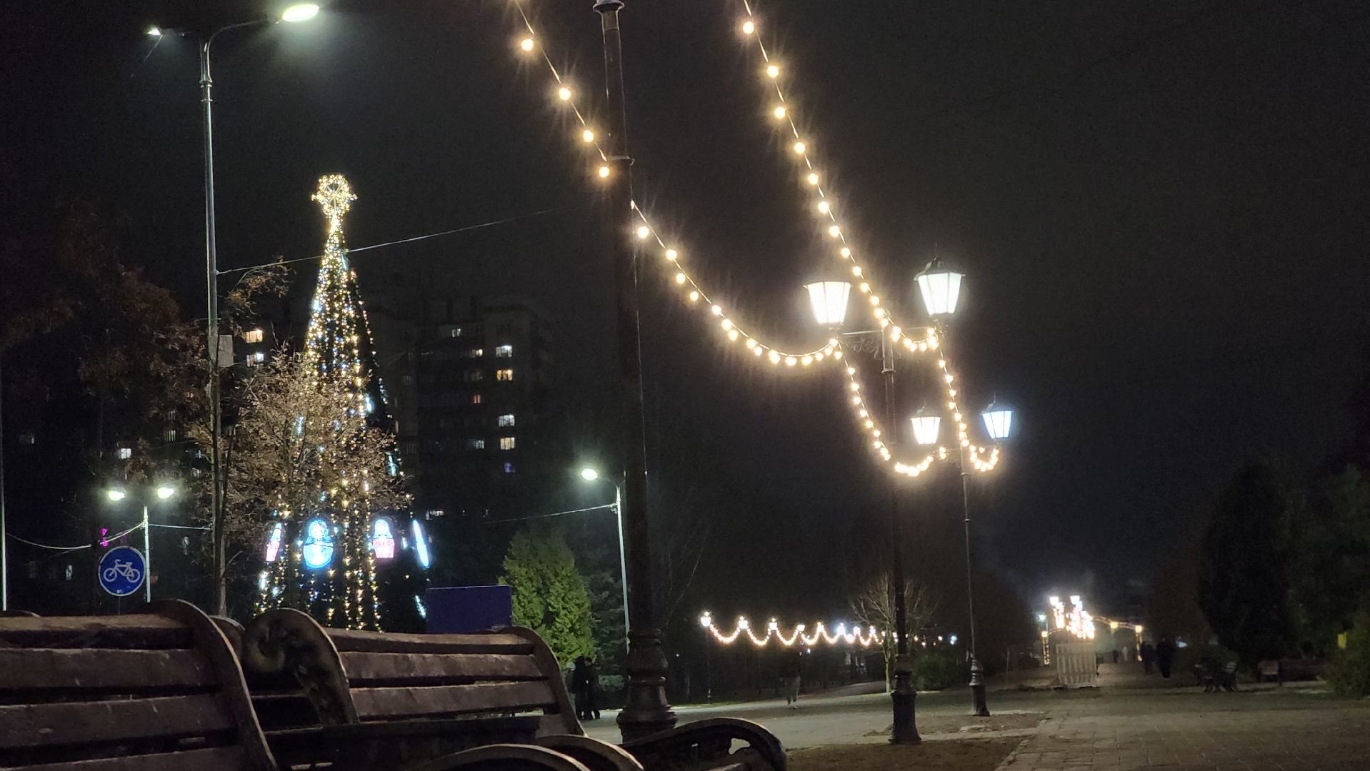 благоустройство, новый год, праздник, новогодняя иллюминация, лосино-петровский,