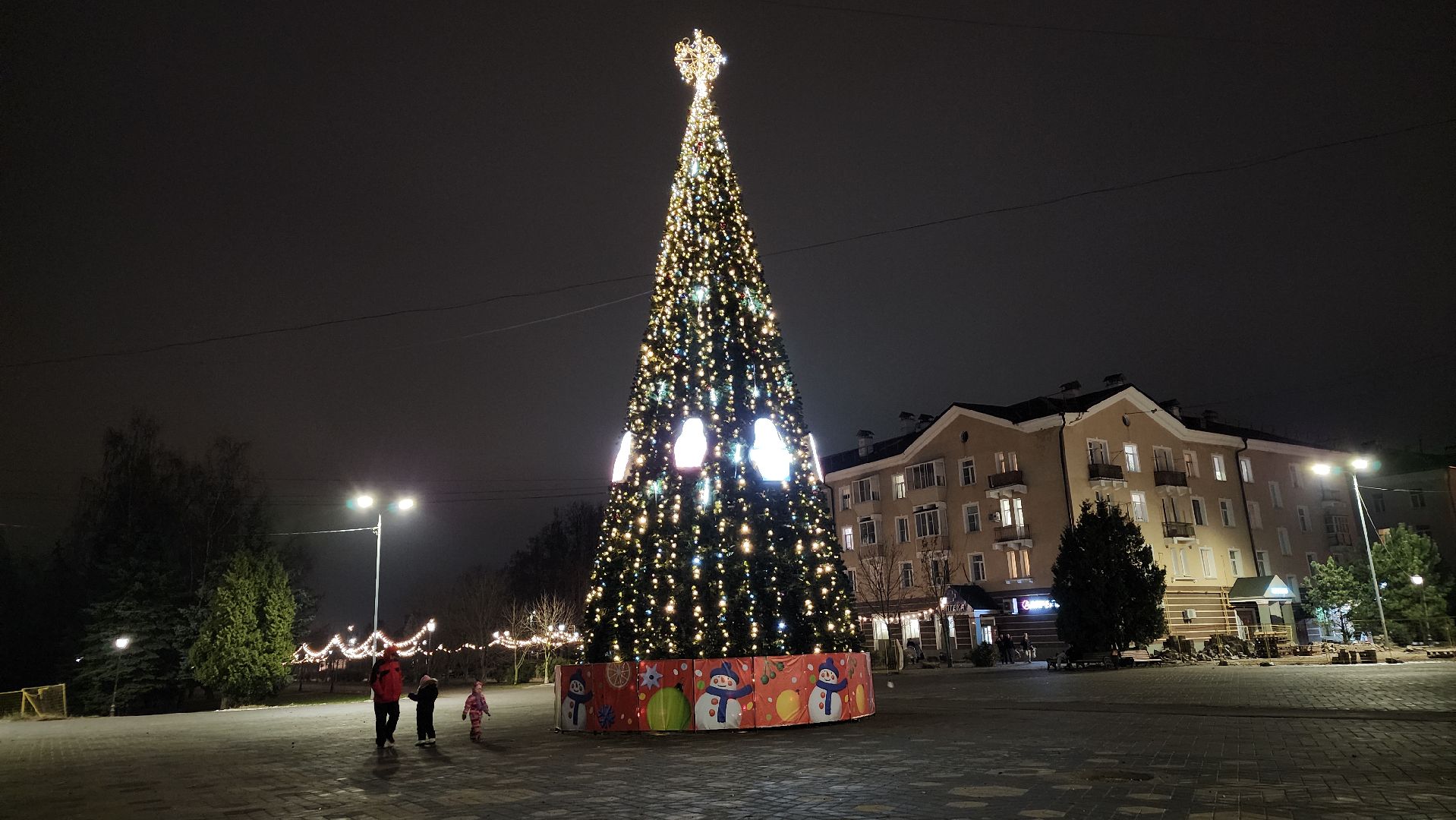 благоустройство, новый год, праздник, новогодняя иллюминация, лосино-петровский,