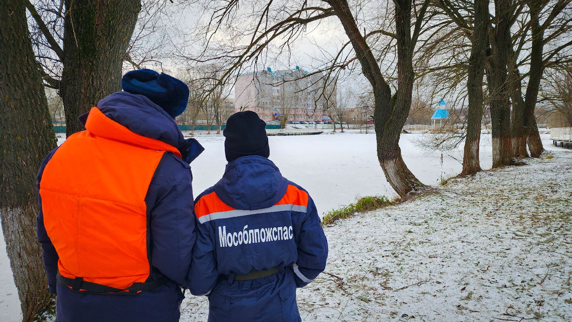 бронницы, мособлпожспас, тонкий лед,