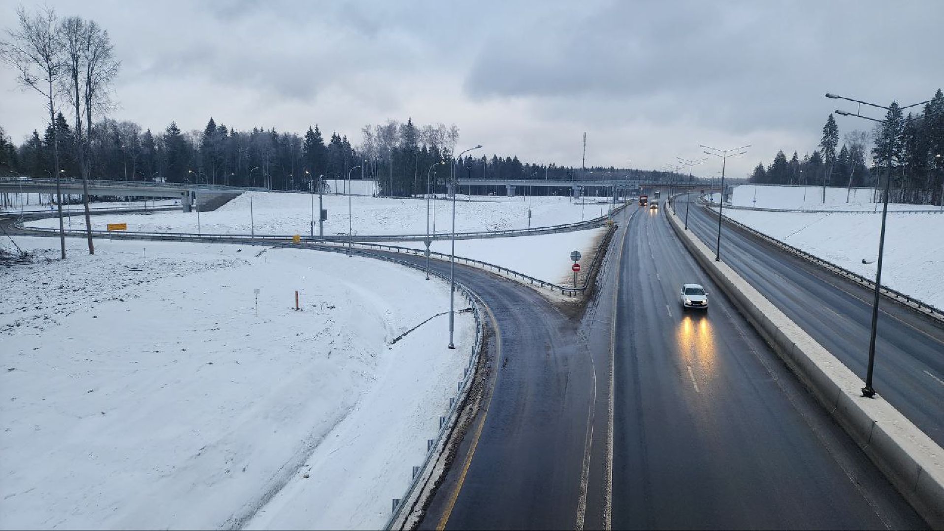 Дмитров, Развязка ЦКАД, Дмитровское шоссе, Автодор, Минтранс,