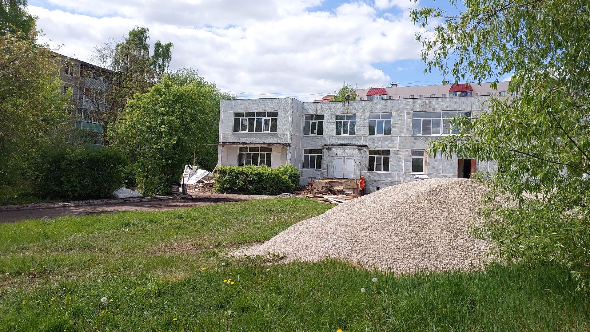 серпухов, строительство, детский сад, звездочка, капитальный ремонт, образование,