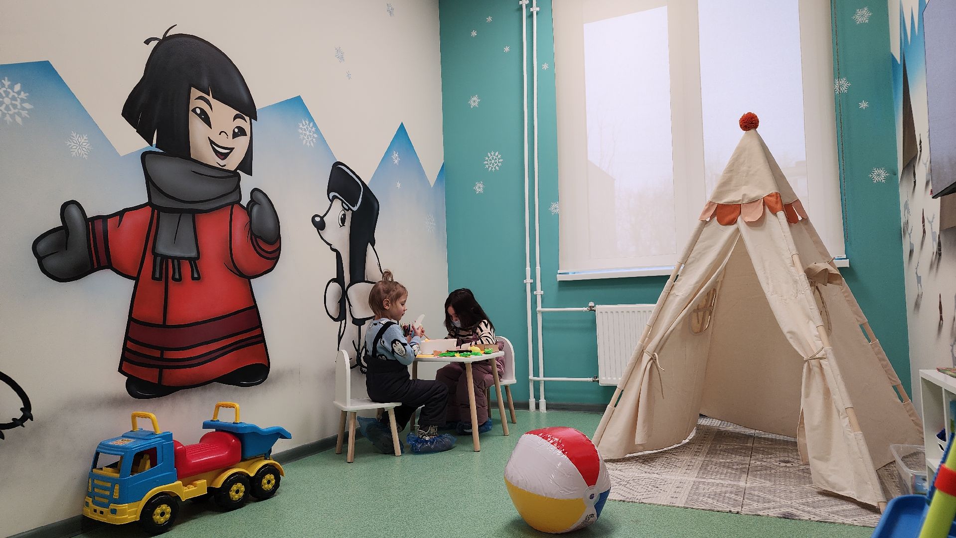 медицина, добрая комната, коробка храбрости, поликлиника, дети, лосино-петровский,