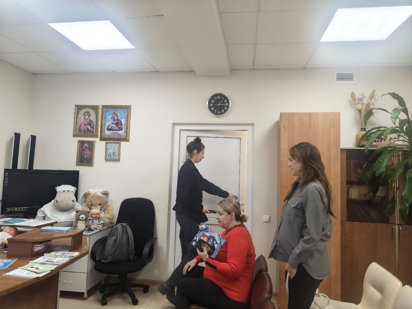 школа мам, женская консультация, одинцовская областная больница,