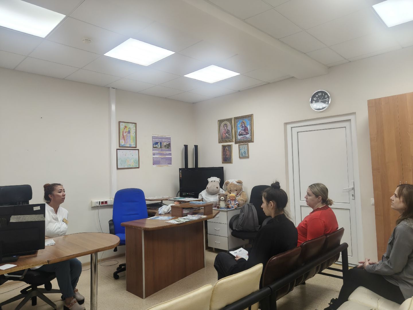 школа мам, женская консультация, одинцовская областная больница,