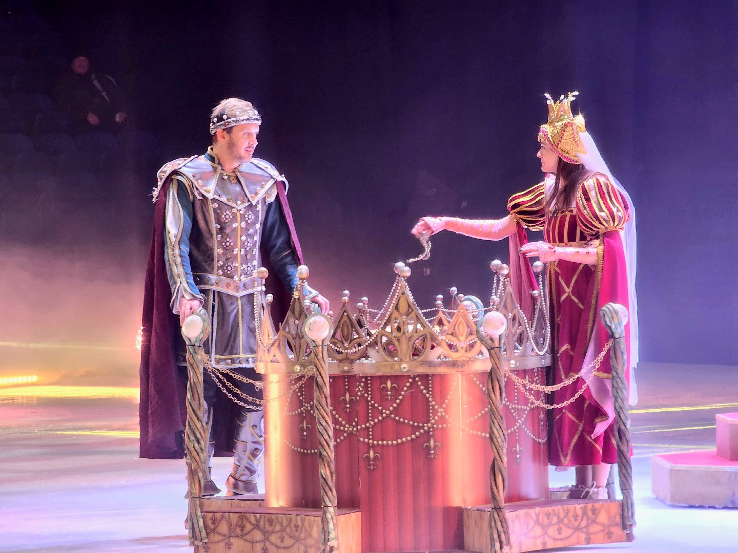 Подольск , ледовое шоу, татьяна навка, губернаторская елка,