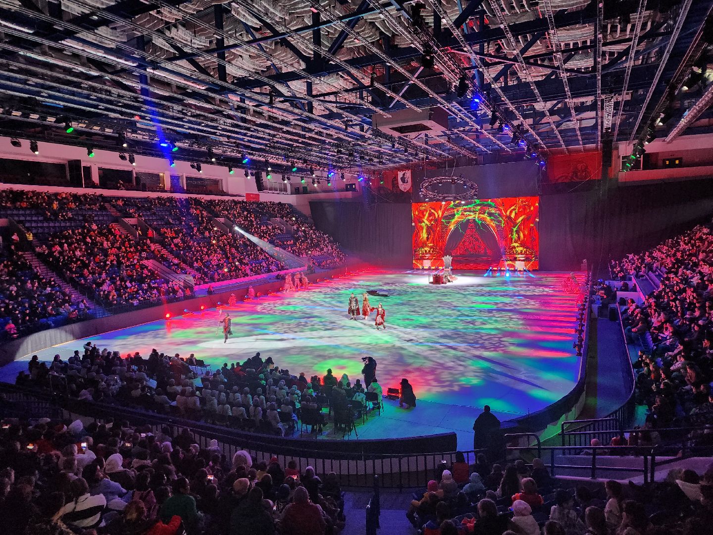 Подольск , ледовое шоу, татьяна навка, губернаторская елка,