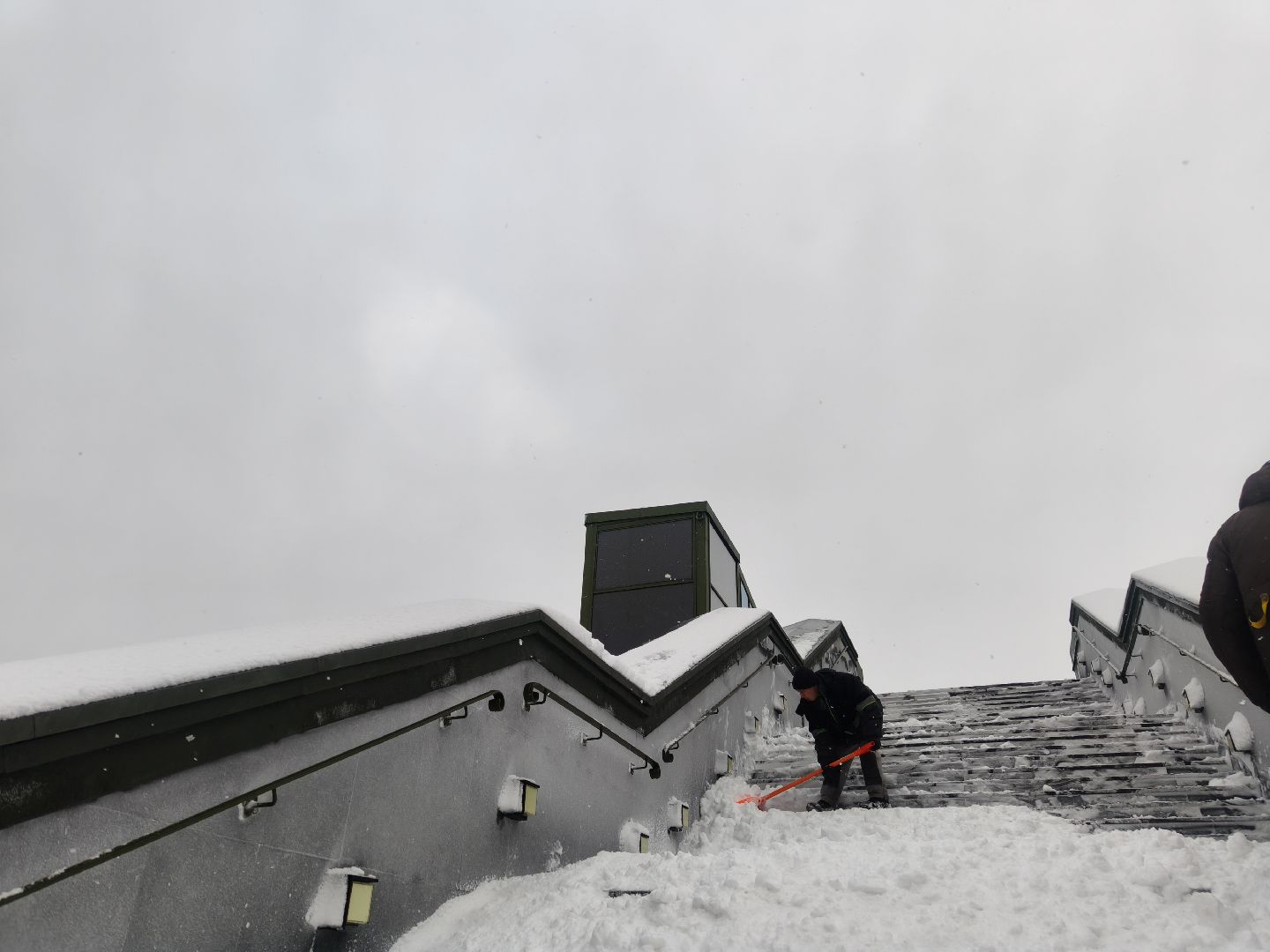 главный храм вс рф, парк патриот, одинцовский округ,снегопад,