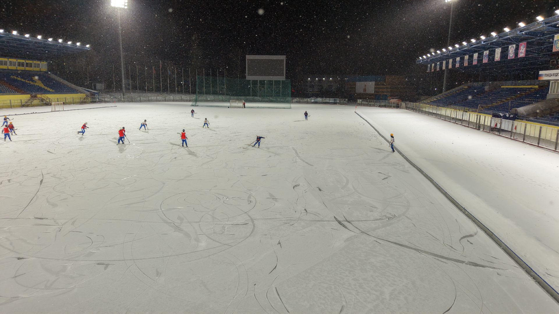 видео с коптера,елка в красногорске, каток в красногорске, новый год в подмосковье,