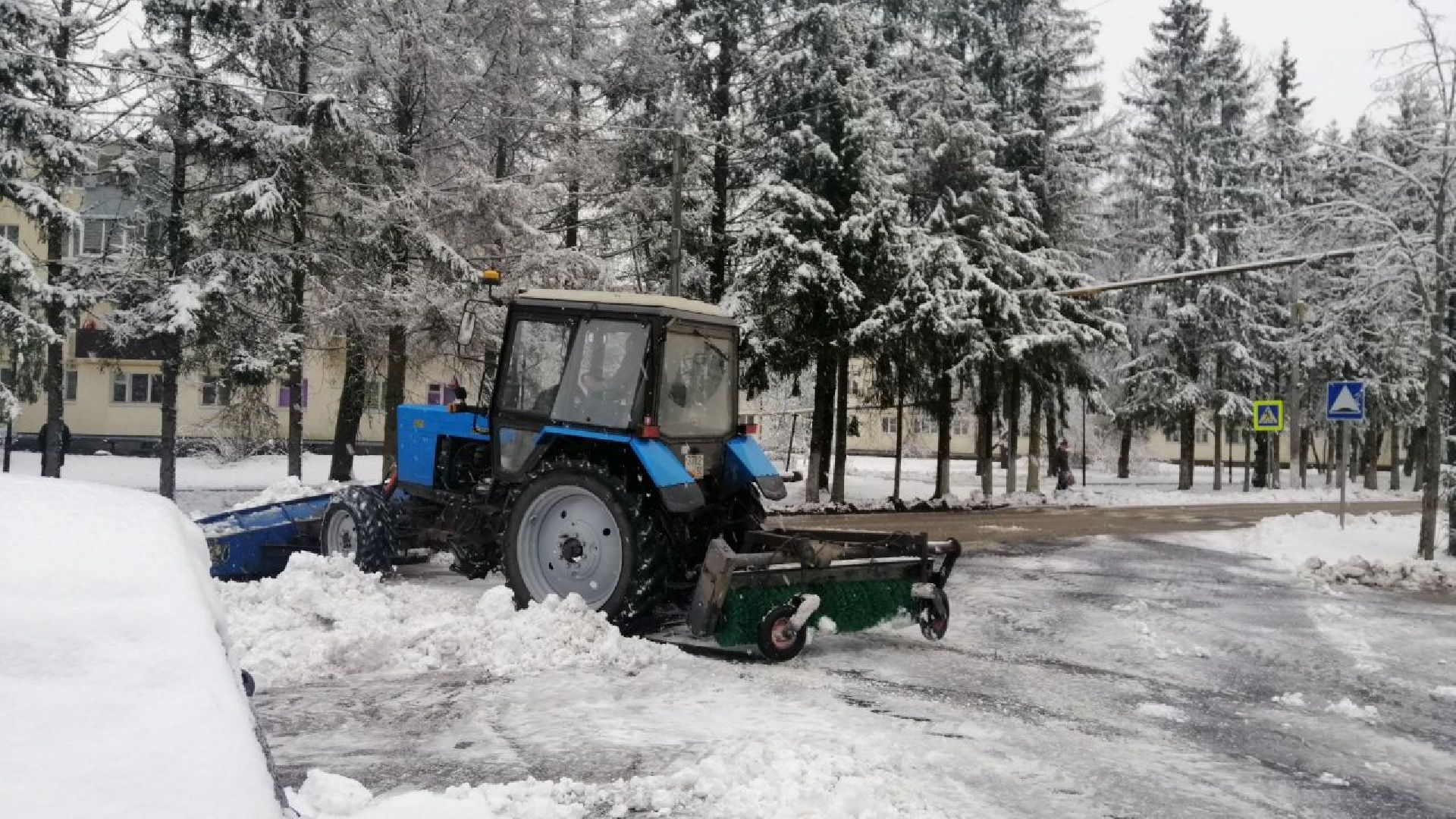 снегопад, уборка снега, городской округ восход,ликвидация последствий снегопада,