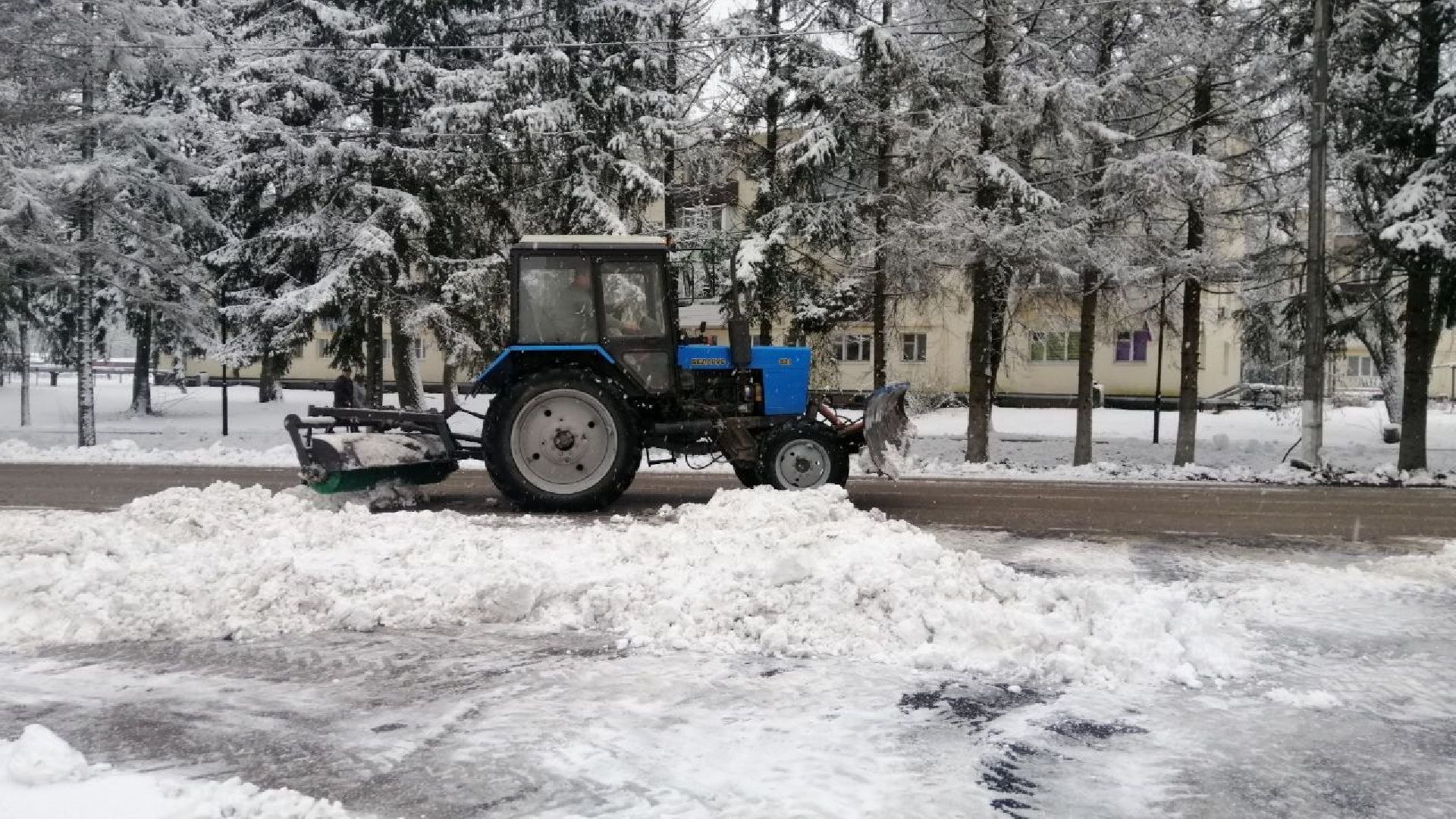 снегопад, уборка снега, городской округ восход,ликвидация последствий снегопада,