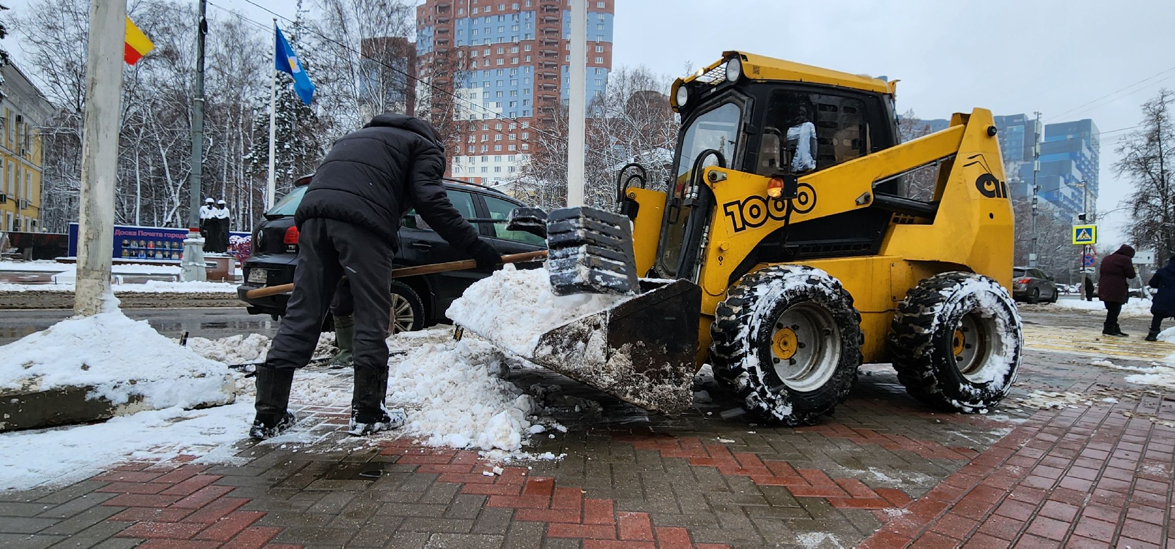 Химки, ЖКХ , Уборка снега,