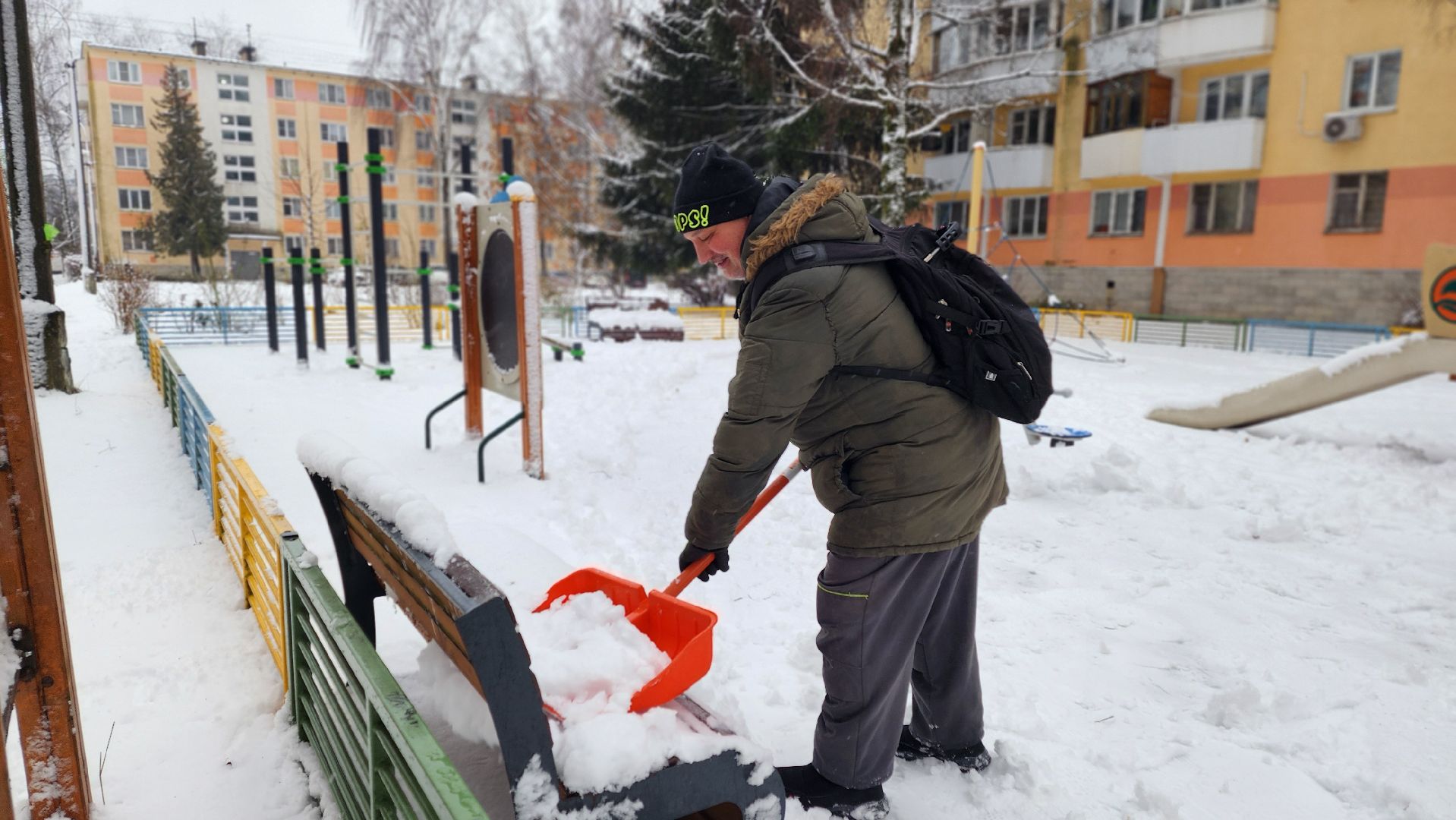 клин, уборка снега, жкх, снегопад,