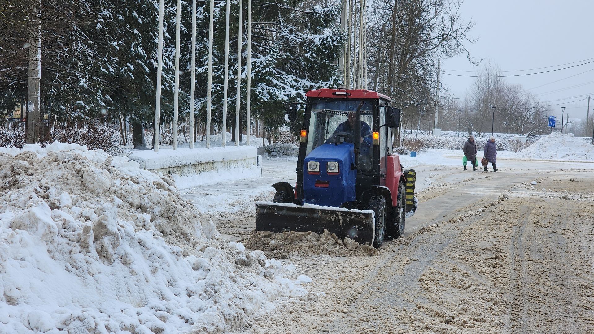 волоколамск, сычево, жкх, снегопад, ликвидация,