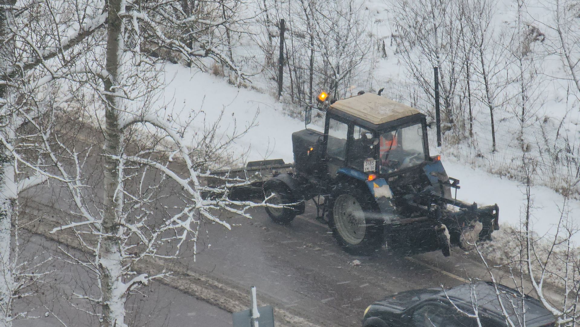 снегопад, уборка снега, красногорск,
