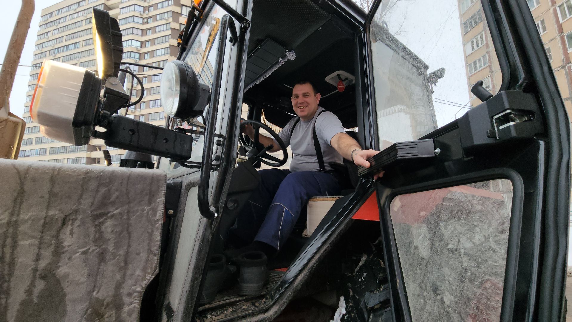 снегопад, уборка снега, красногорск,