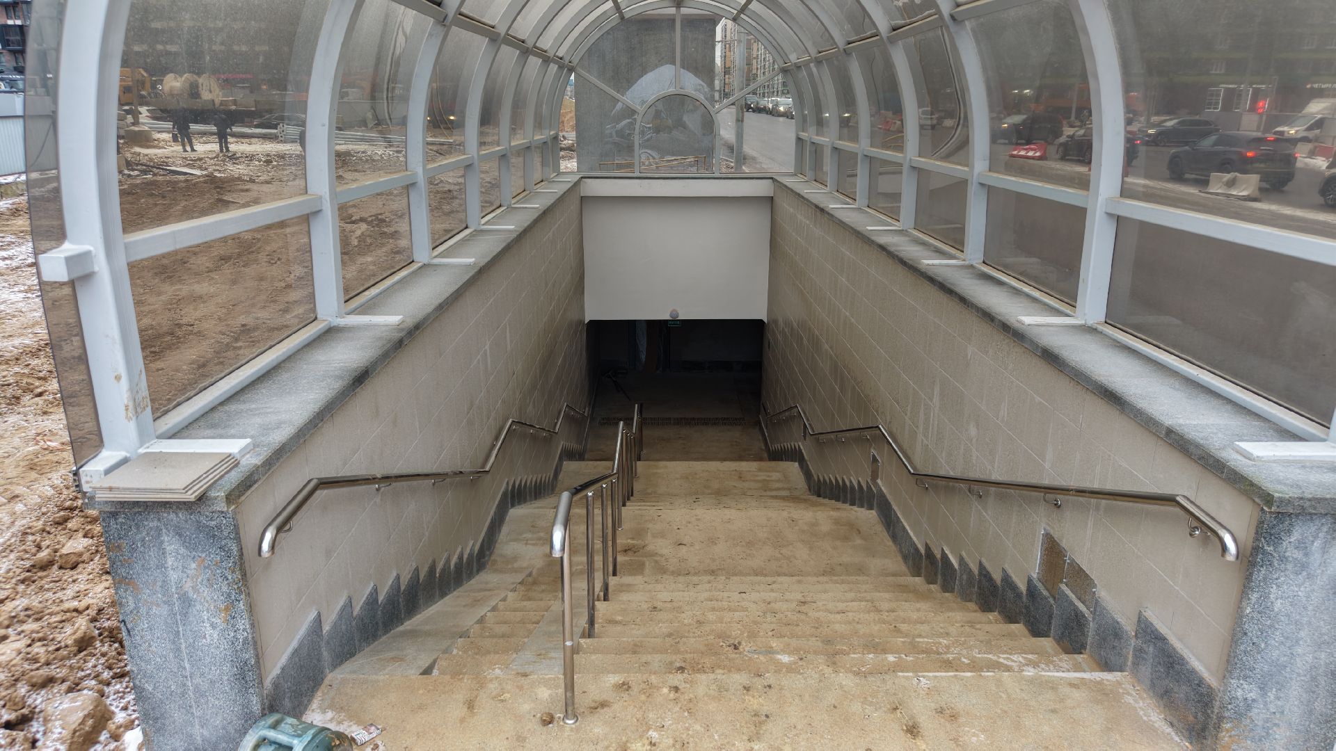 видео с коптера, тоннель на Путилковском шоссе, дороги красногорска,