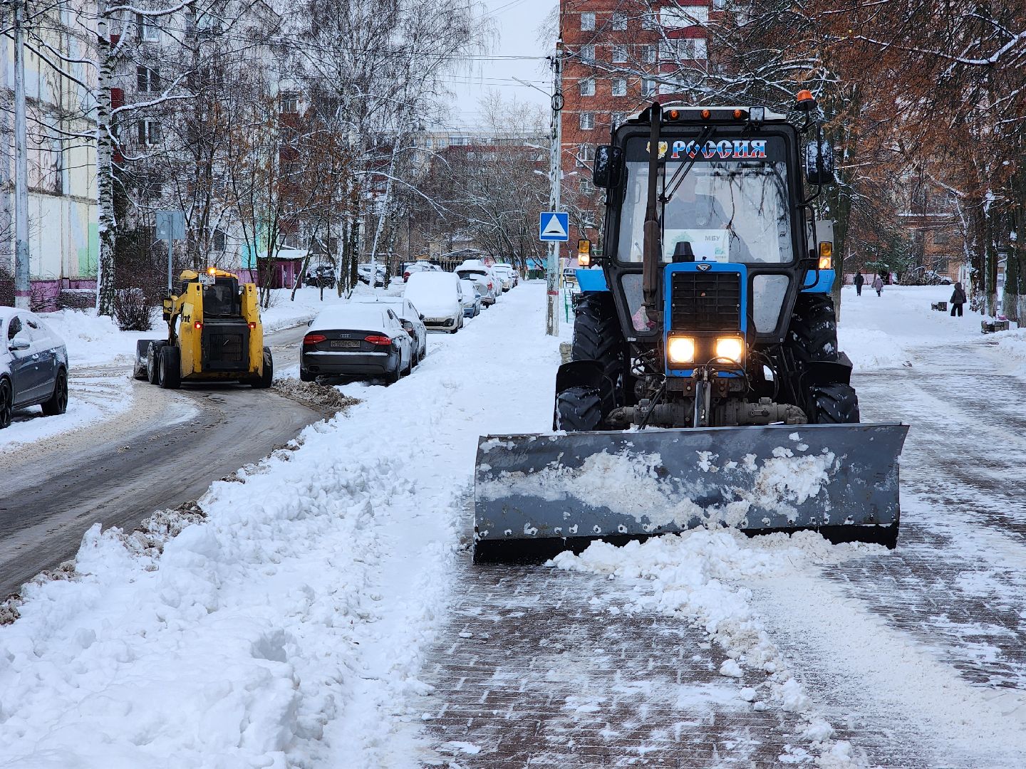 раменское, жкх, уборка улиц и дворов от снега,