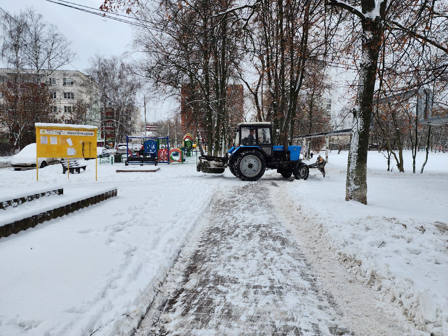 раменское, жкх, уборка улиц и дворов от снега,