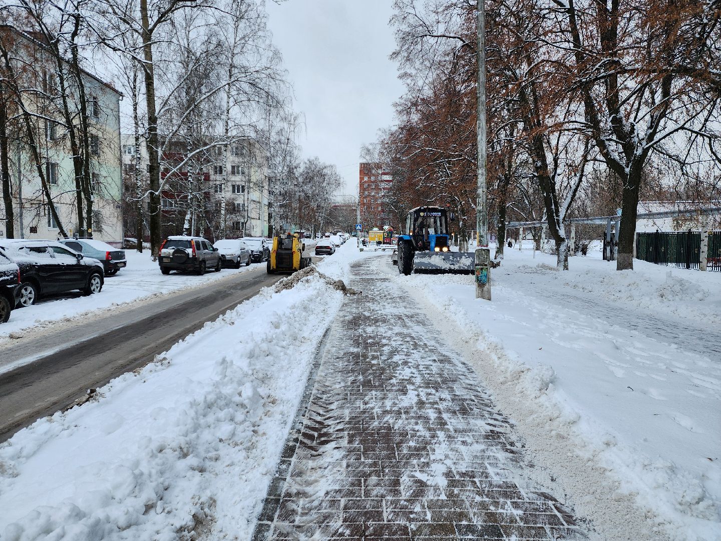 раменское, жкх, уборка улиц и дворов от снега,