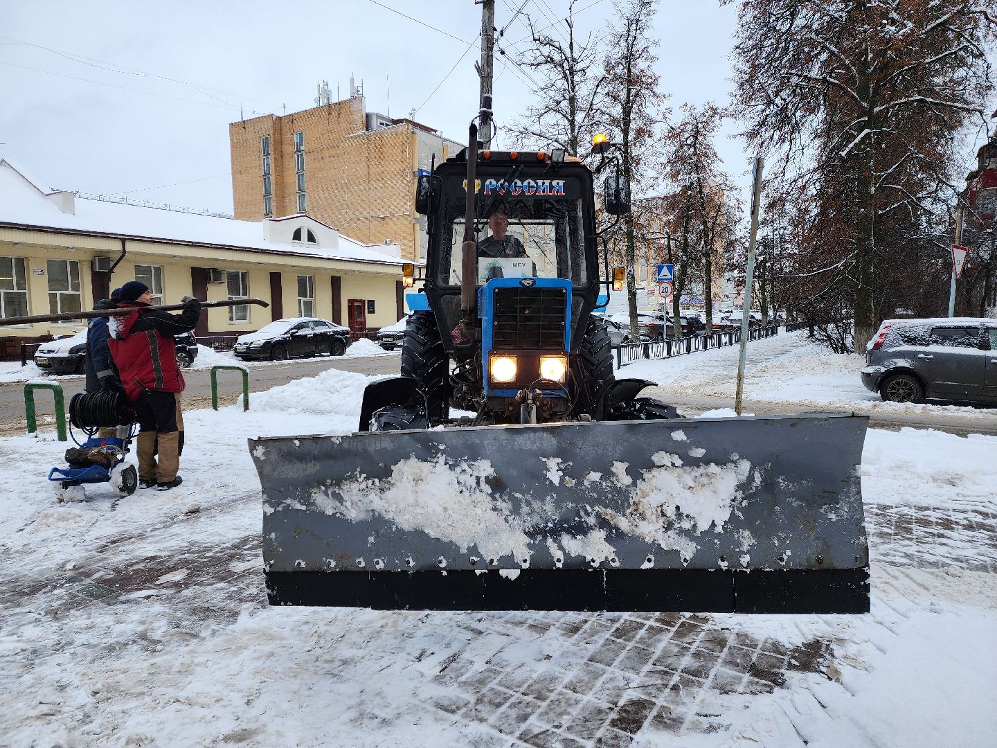 раменское, жкх, уборка улиц и дворов от снега,
