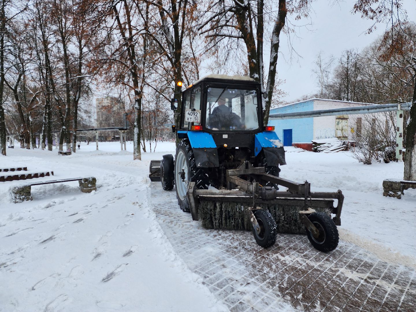 раменское, жкх, уборка улиц и дворов от снега,