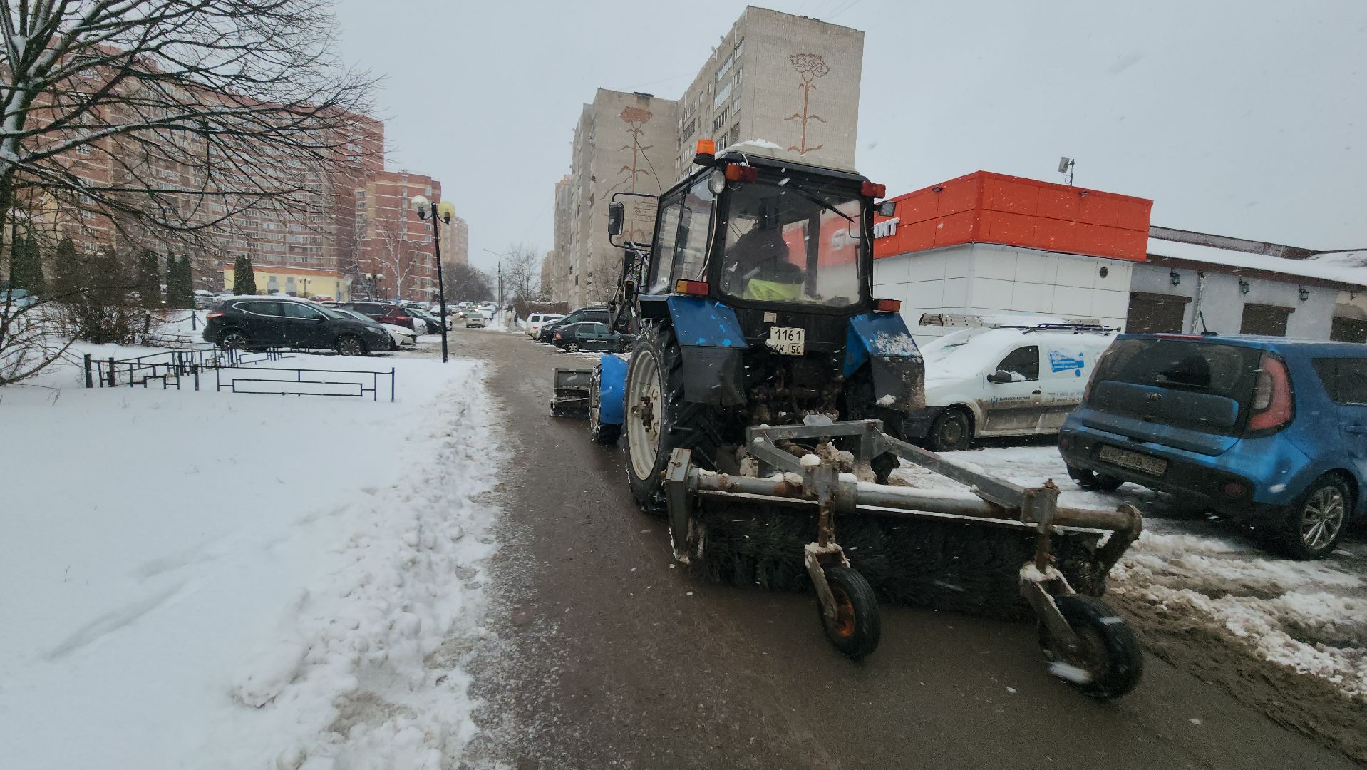 Истра,  Уборка снега,Благоустройство ,