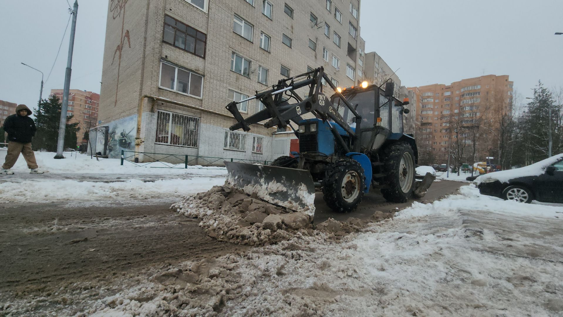 Истра,  Уборка снега,Благоустройство ,
