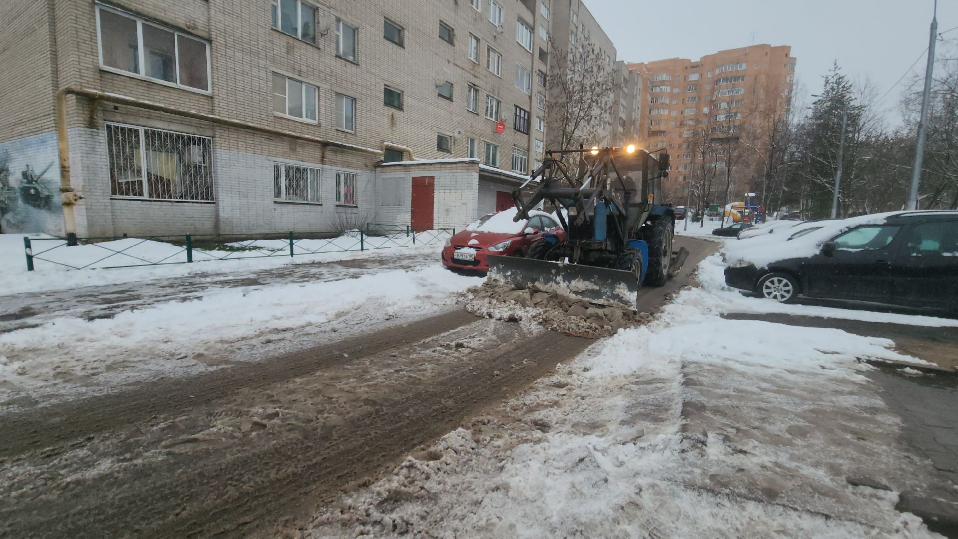 Истра,  Уборка снега,Благоустройство ,