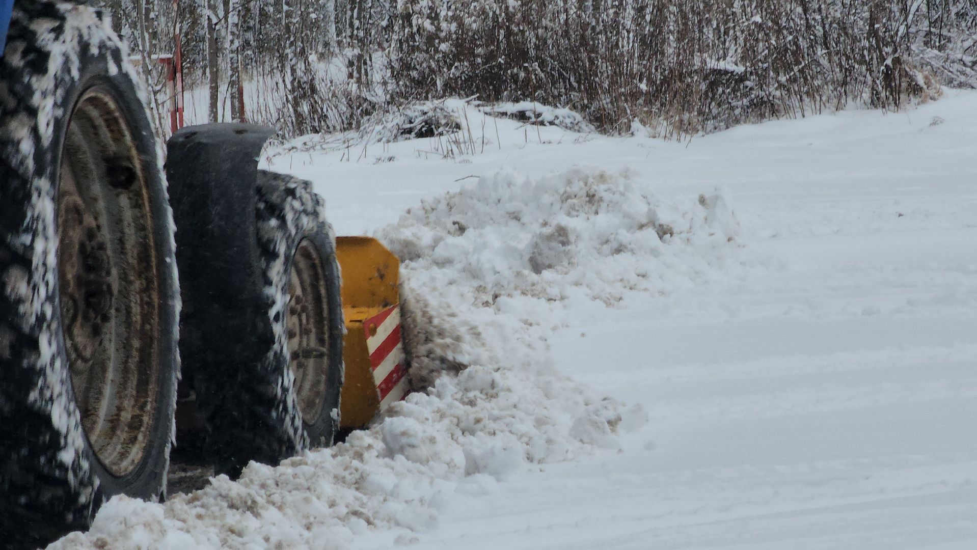 Павловский Посад , Уборка, Снег,