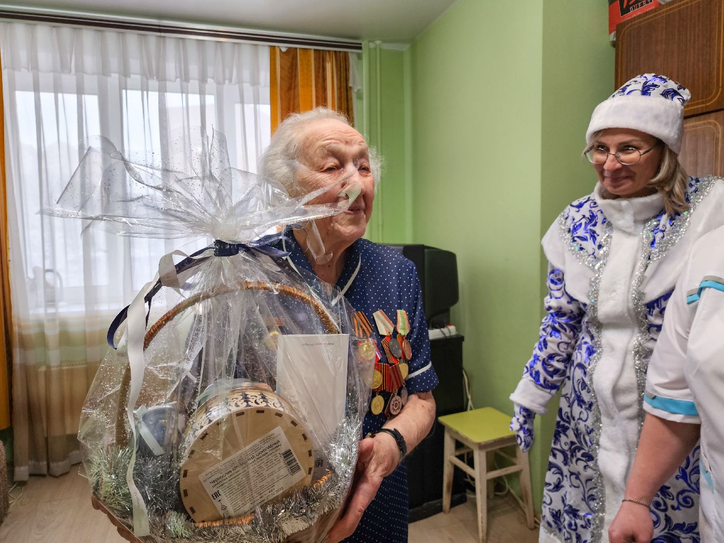 Подольск, ветераны великой отечественной войны, Поздравление ветеранов вов, Поздравление с наступающим новым годом, покб,