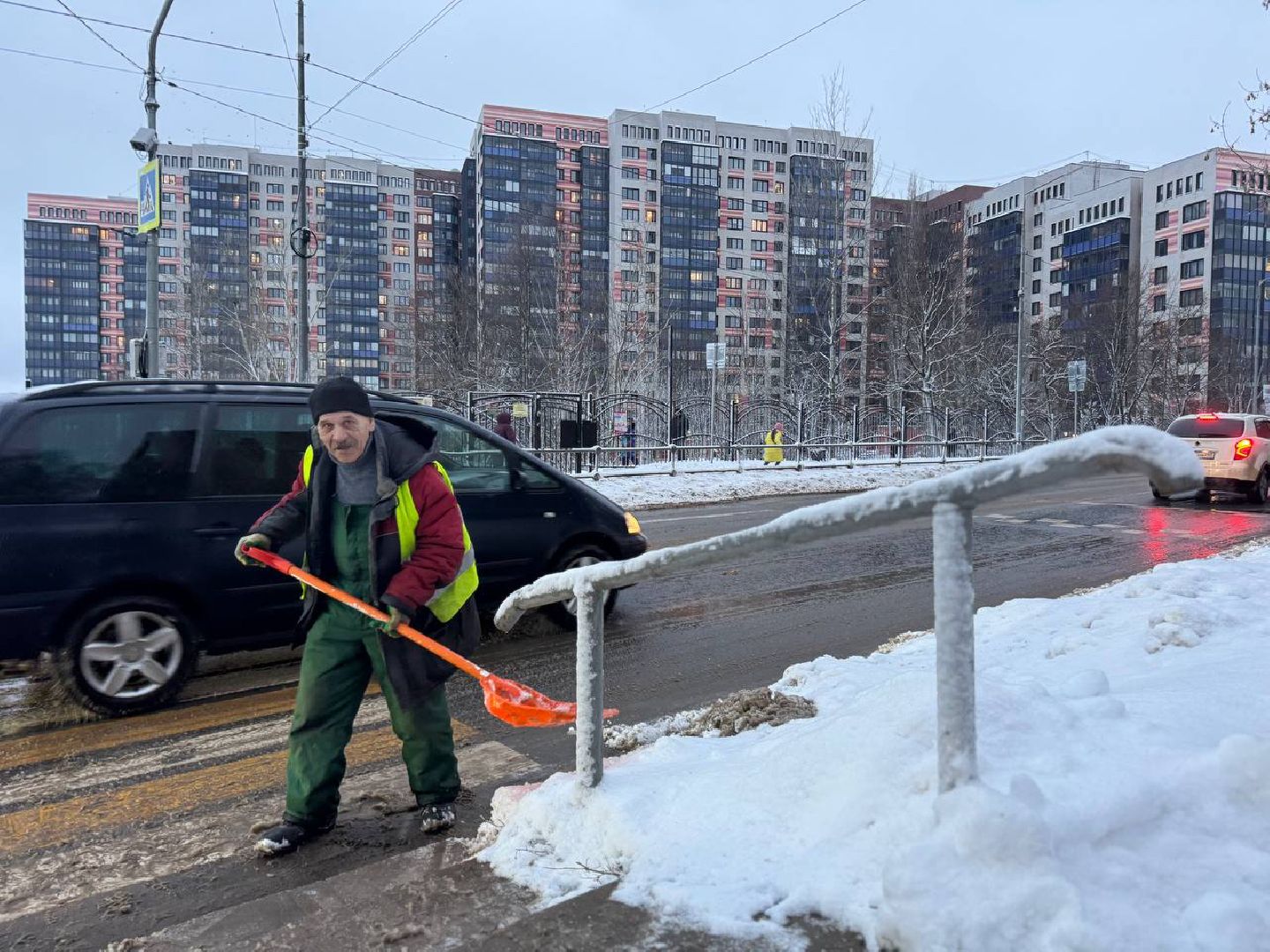 Сергиев Посад, снегопад, МЧС,