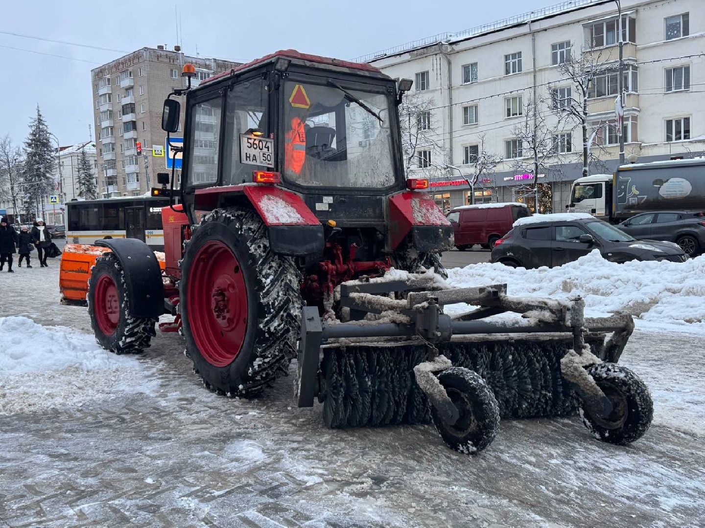 Сергиев Посад, снегопад, МЧС,