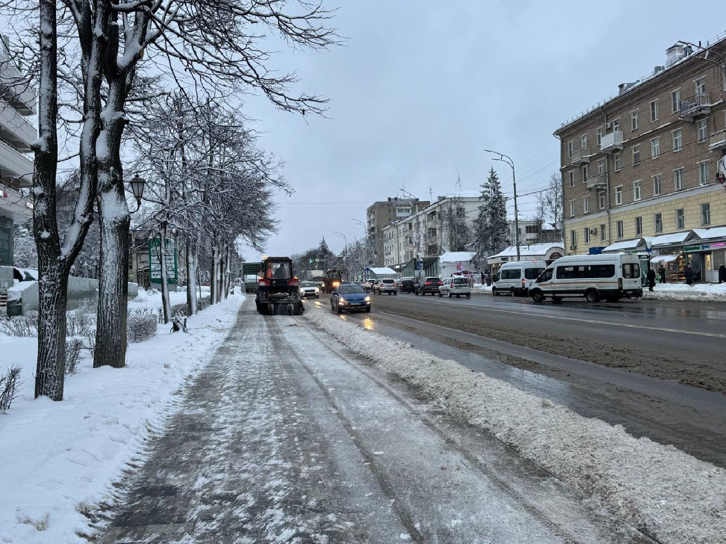 Сергиев Посад, снегопад, МЧС,